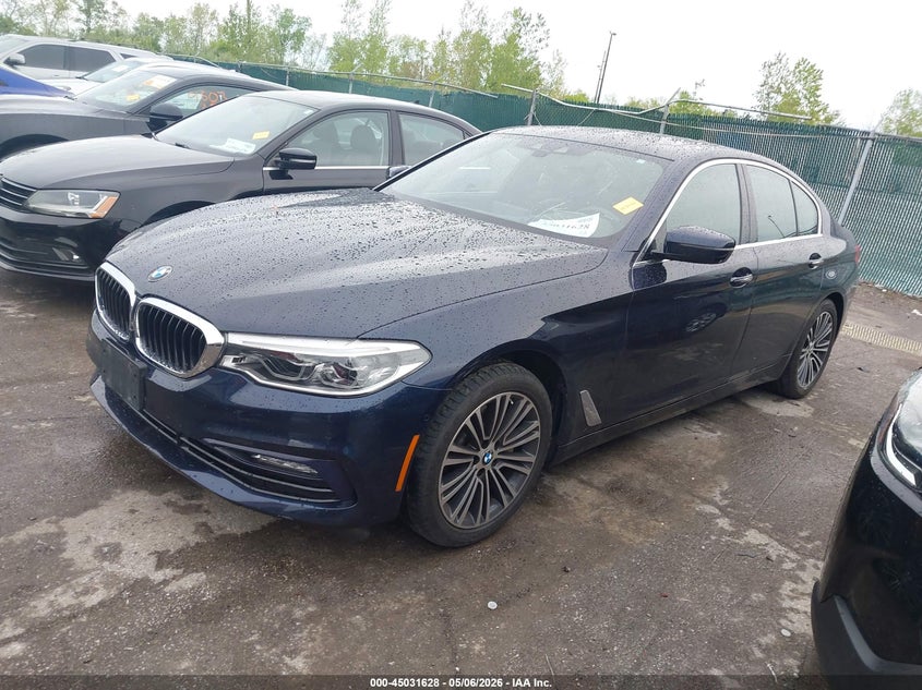 Vin: wbaja7c31hg904178, lot: 45529145, bmw 530i xdrive 20172
