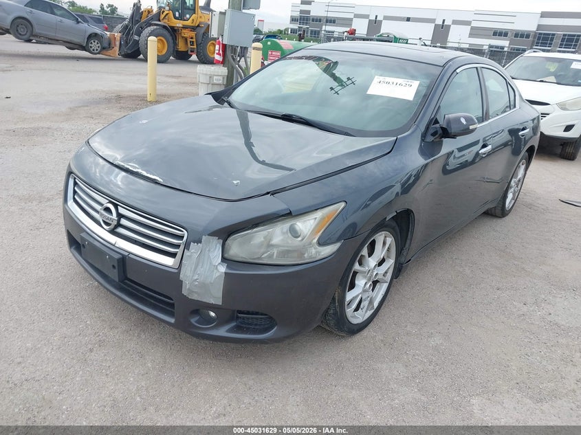 2012 Nissan Maxima 3.5 3.5 Sv grey Lot 111045031629 Vin 1N4AA5AP0CC868518