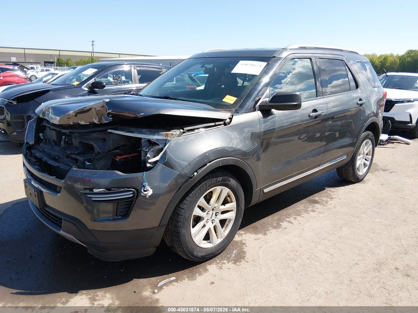 2019 Ford Explorer Xlt 1FM5K8D82KGA86058 photo 1