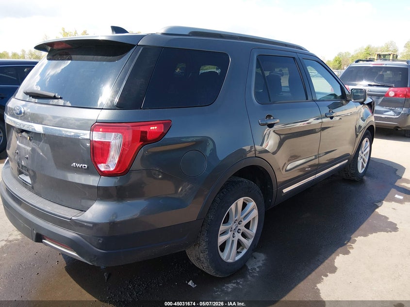 Vin: 1fm5k8d82kga86058, lot: 45529191, ford explorer xlt 20194