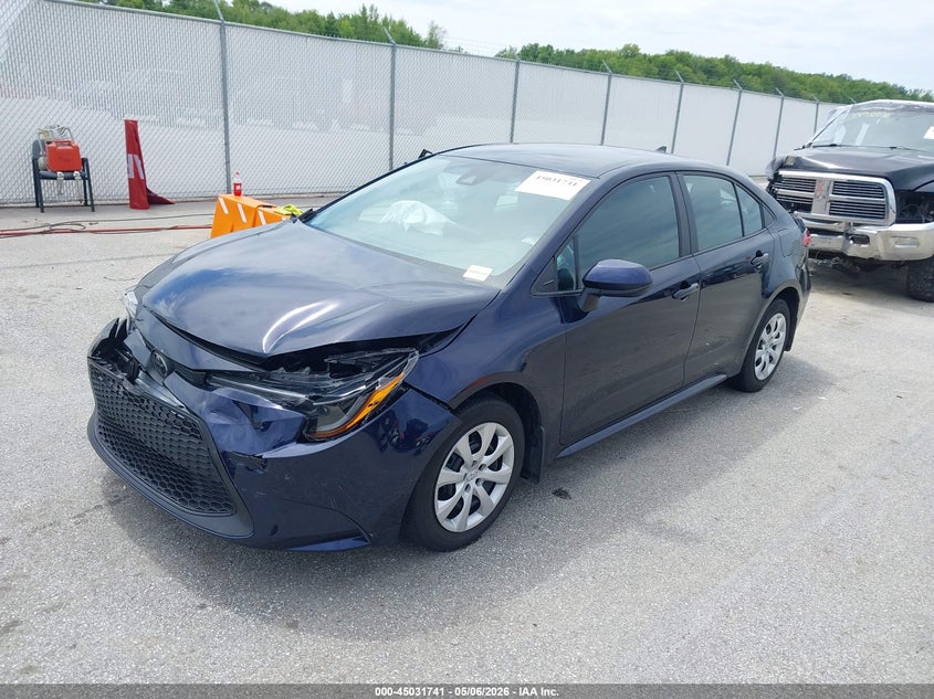 2022 Toyota Corolla Le 5YFEPMAE3NP356071 photo 1