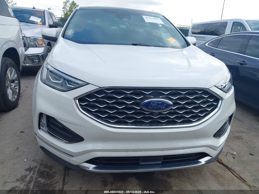 VIN 2FMPK4K96NBA77257 2022 FORD EDGE TITANIUM