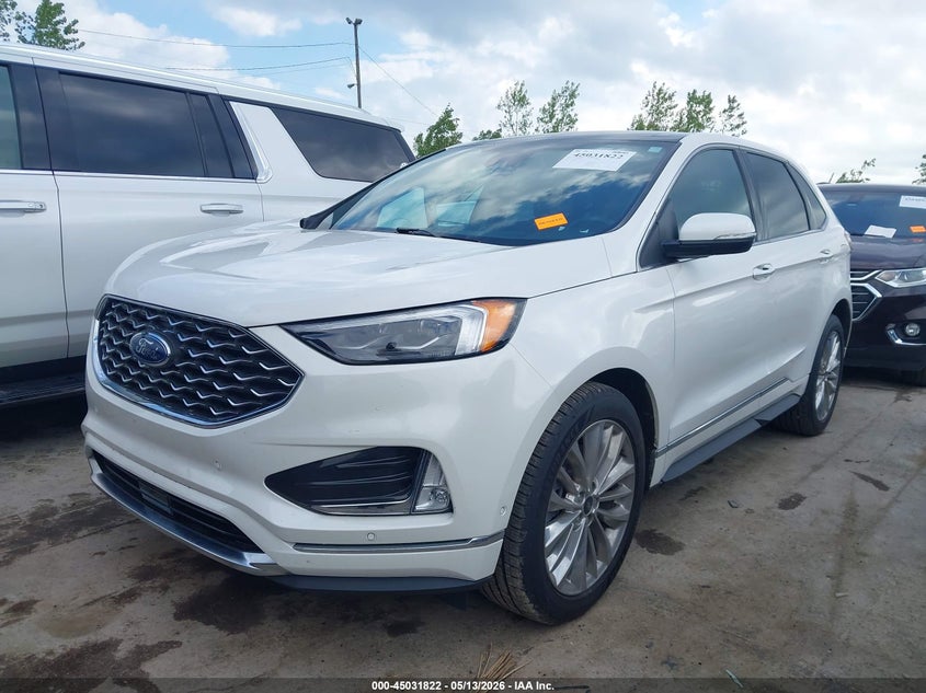 VIN 2FMPK4K96NBA77257 2022 FORD EDGE TITANIUM