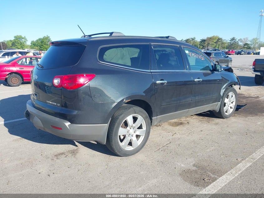 Vin: 1gnkvged7cj214603, lot: 45529367, chevrolet traverse 1lt 20124