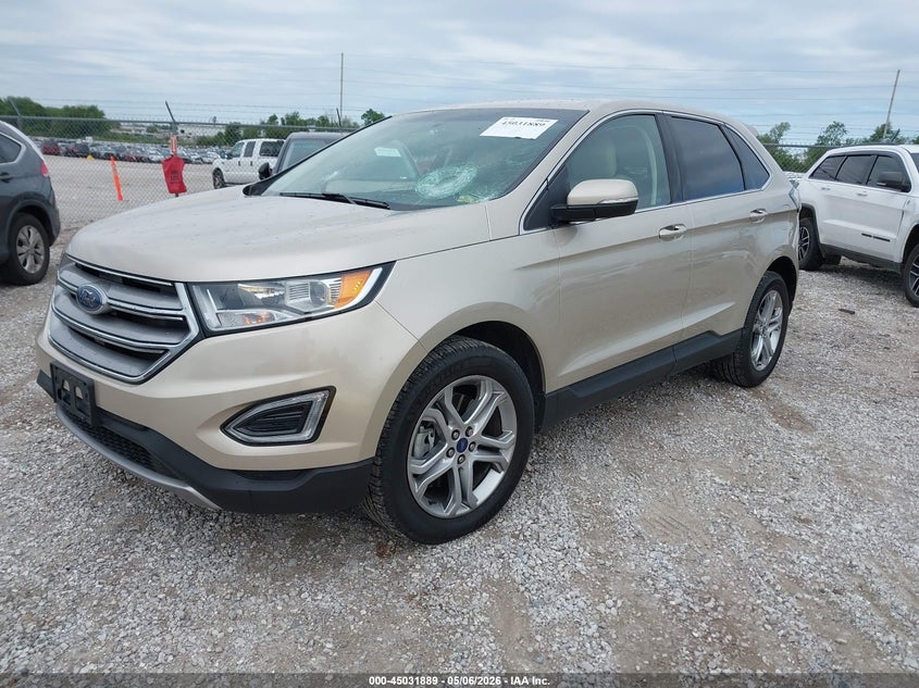 2017 Ford Edge Titanium 2FMPK4K82HBB17541 photo 1