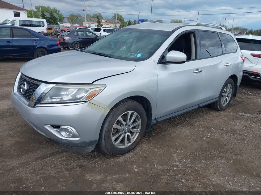 2015 NISSAN PATHFINDER SPORT UTILITY VEHICLE 3.5L V-6 DOHC, VVT, 260HP