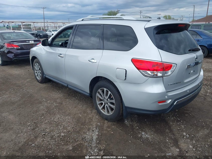 2015 NISSAN PATHFINDER SPORT UTILITY VEHICLE 3.5L V-6 DOHC, VVT, 260HP