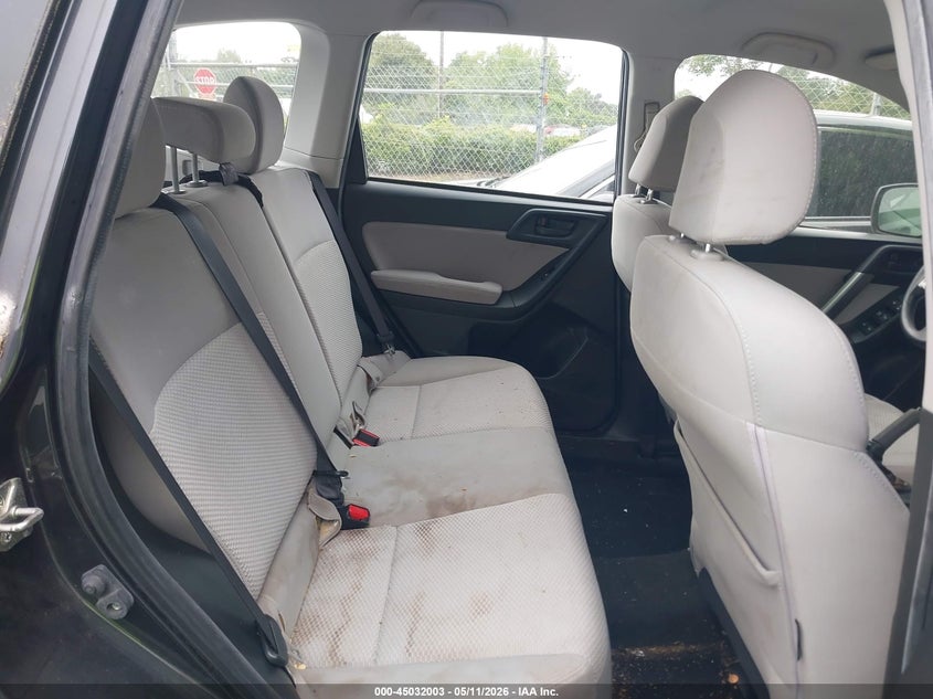 2015 SUBARU FORESTER SPORT UTILITY VEHICLE 2.5L H-4 DOHC, VVT, 170HP