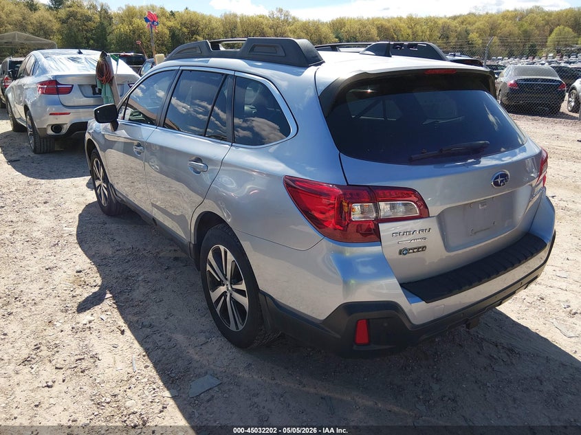 Vin: 4s4bsanc1j3241069, lot: 45529719, subaru outback 2.5i limited 20183