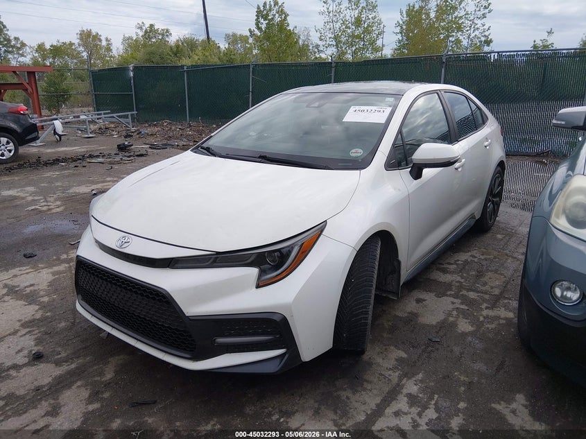2021 Toyota Corolla Se 5YFS4MCE8MP069252 photo 1
