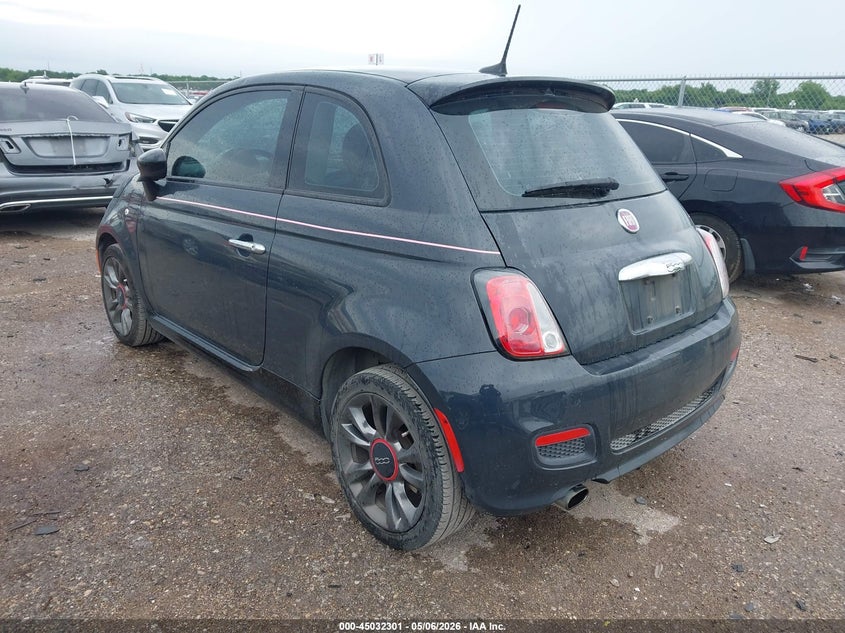 Vin: 3c3cffkr7ht699642, lot: 45529818, fiat 500 pop 20173