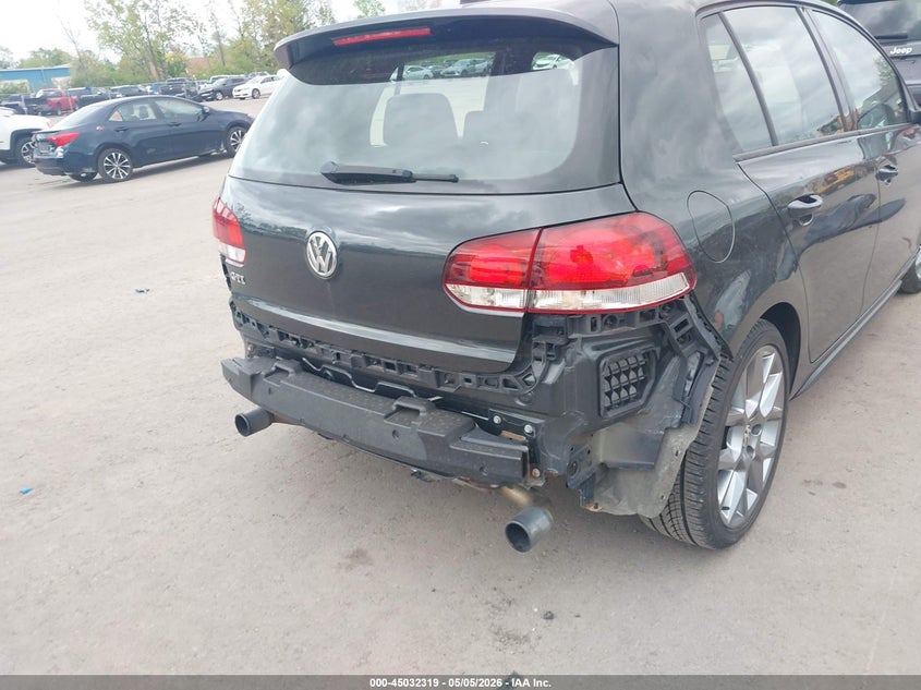 2013 Volkswagen Gti Drivers Edition VIN: WVWHV7AJ2DW131969 Lot: 45032319