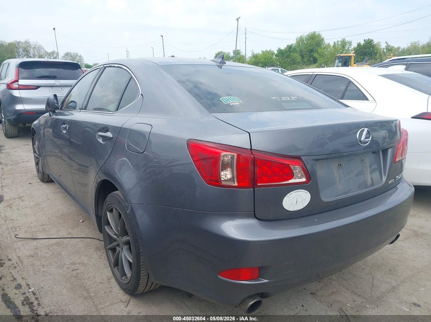 Vin: jthcf5c2xc5054515, lot: 45530121, lexus is 250 20123