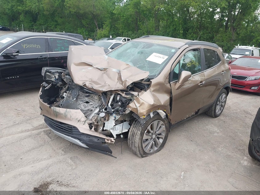 Vin: kl4cjasb2kb854178, lot: 45530187, buick encore fwd preferred 20192