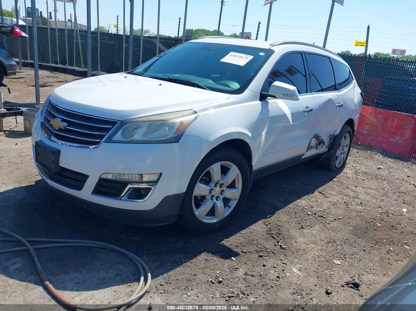 2017 Chevrolet Traverse 1lt 1GNKVGKD4HJ237283 photo 1