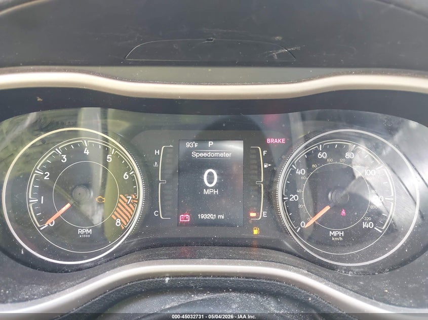 2015 JEEP CHEROKEE auction photo 7