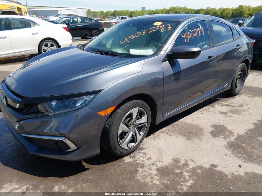 2020 Honda Civic Lx 2HGFC2F69LH570704 photo 1