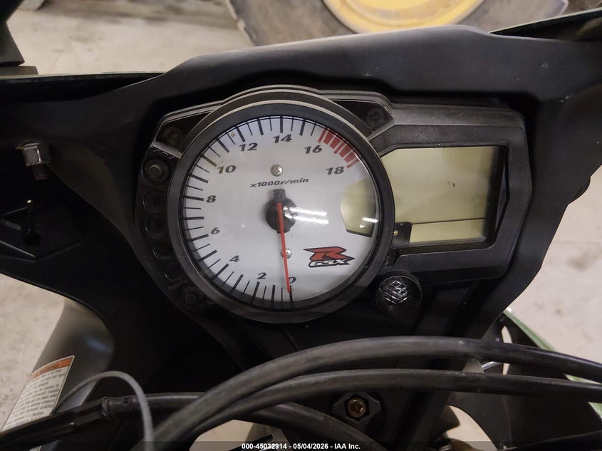 2006 Suzuki Gsx-R600 K6 VIN: JS1GN7DA762116606 Lot: 45032914