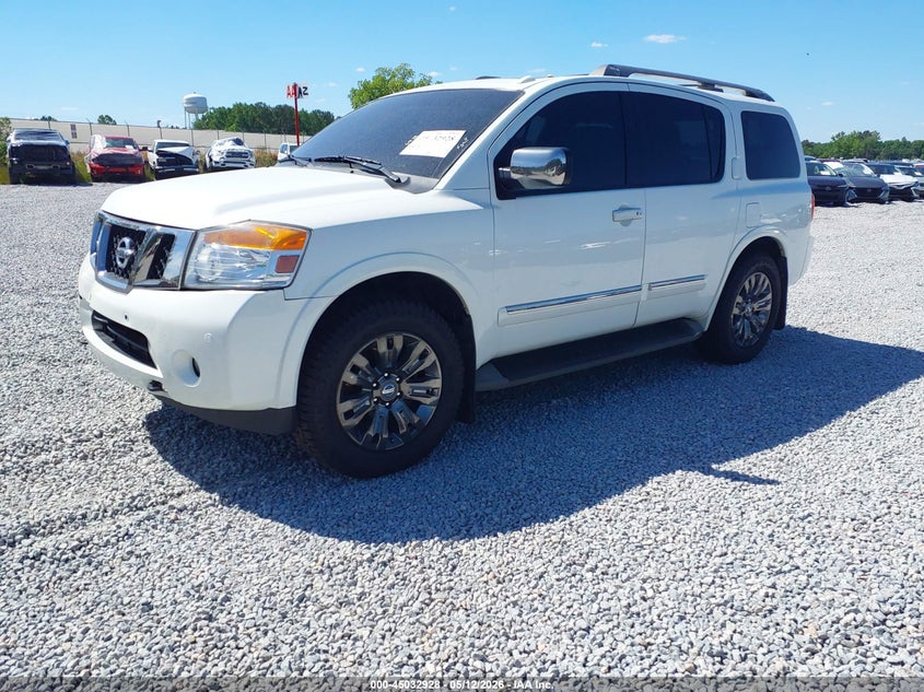 Vin: 5n1aa0ne7fn608742, lot: 45530445, nissan armada platinum/sl/sv 20152