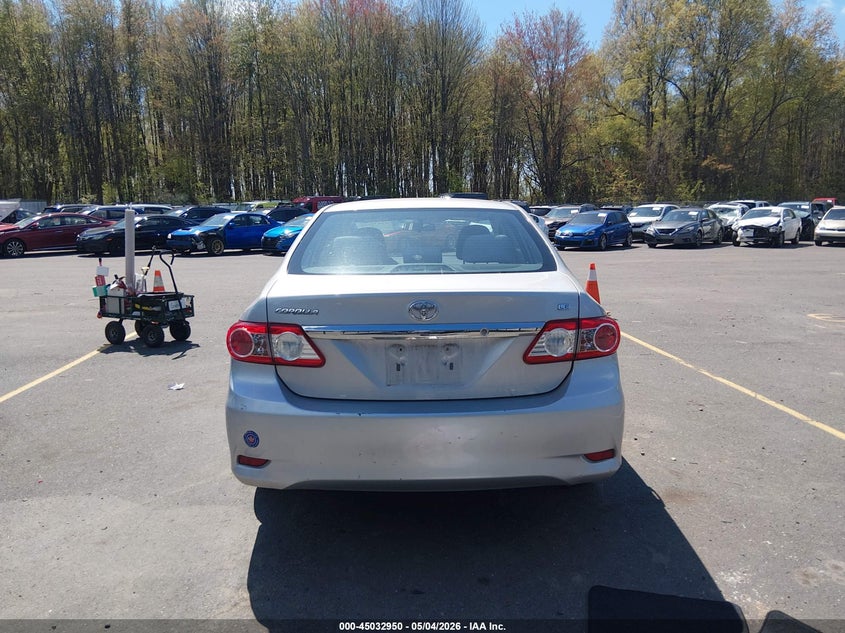 2012 Toyota Corolla 1.8 Le silver Lot 111045032950 Vin 2T1BU4EE2CC788640