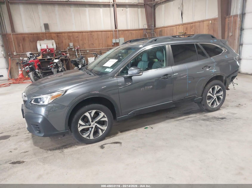 Vin: 4s4btanc0m3135651, lot: 45530633, subaru outback limited 20212