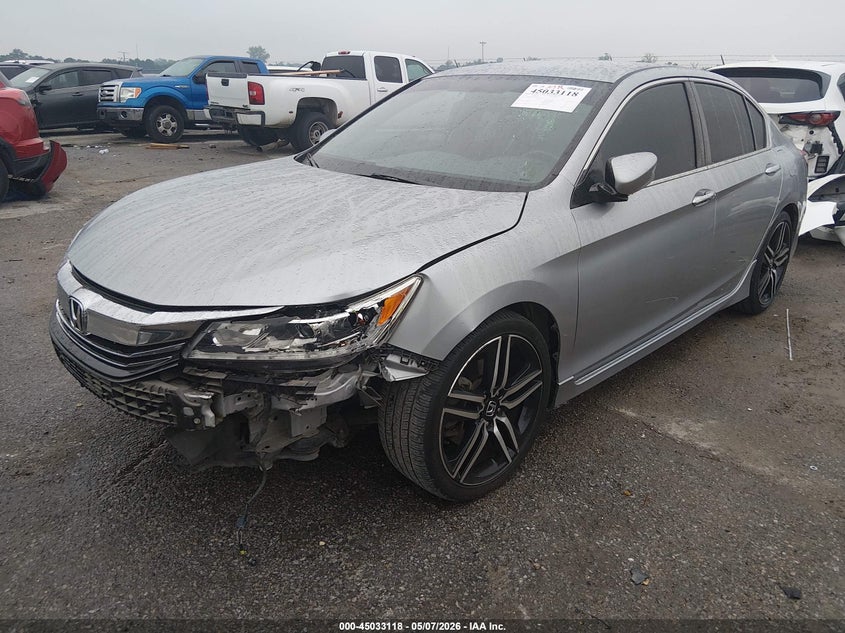 2017 Honda Accord Sport 1HGCR2F55HA056461 photo 1