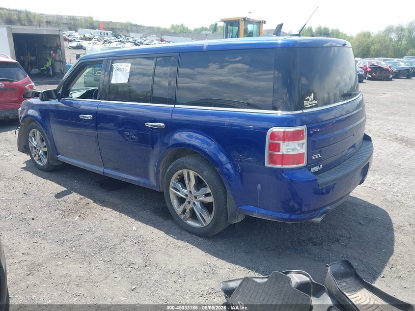 Vin: 2fmhk6c82fba19265, lot: 45530703, ford flex sel 20153