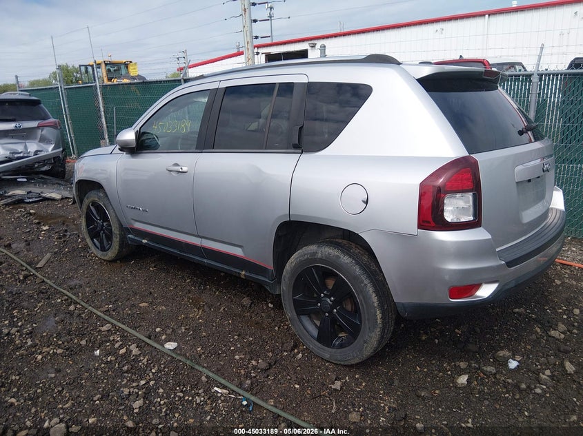 Vin: 1c4njcea7ed538054, lot: 45530706, jeep compass latitude 20143