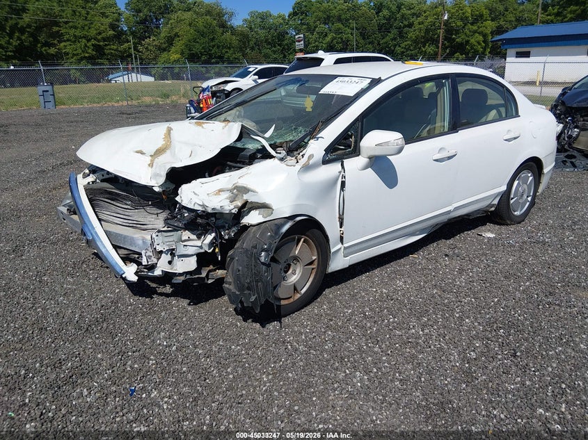 2008 Honda Civic Hybrid JHMFA362X8S020501 photo 1