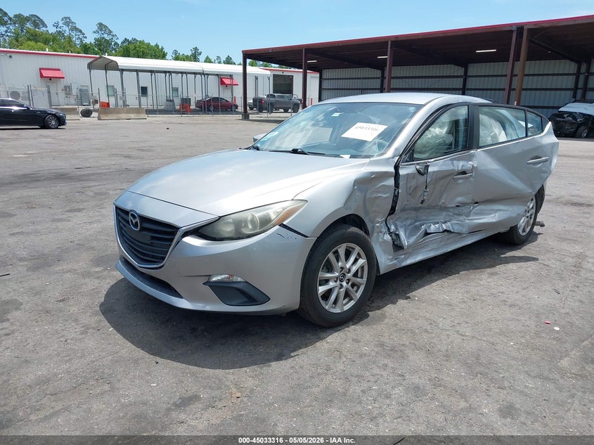 Vin: jm1bm1u71g1338294, lot: 45530833, mazda mazda3 i sport 20162