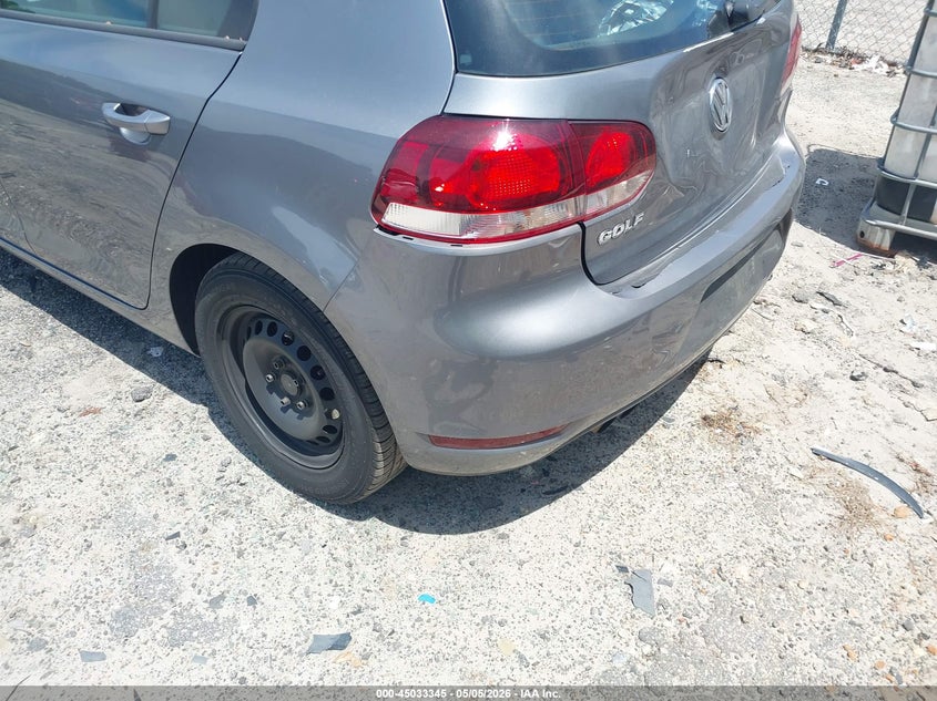 2010 Volkswagen Golf 4-Door VIN: WVWDA7AJ4AW241993 Lot: 45033345