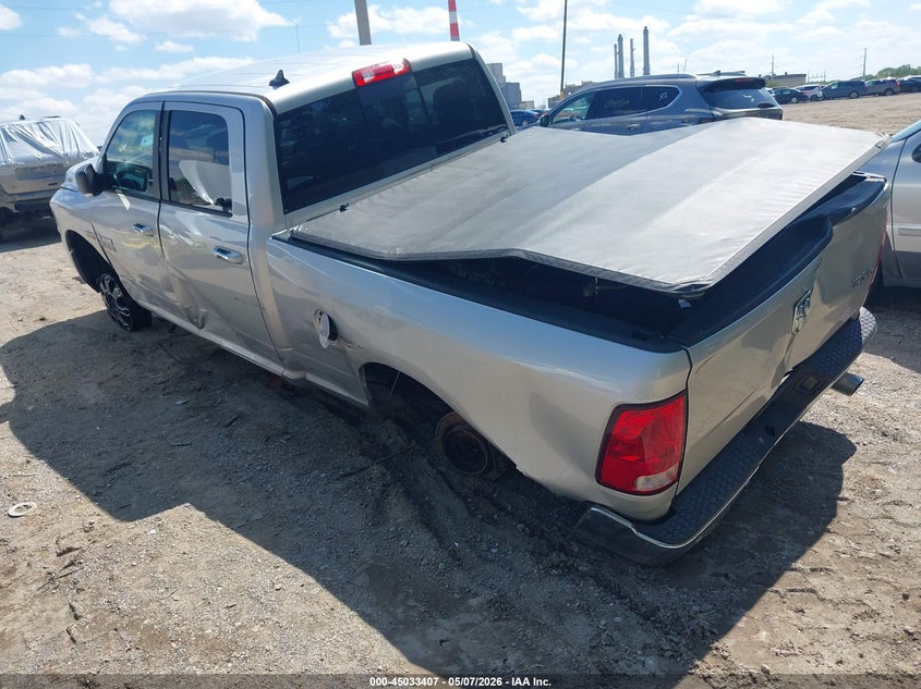 Vin: 1c6rr7tt6js168377, lot: 45530924, ram 1500 big horn  4x4 6'4 box 20183