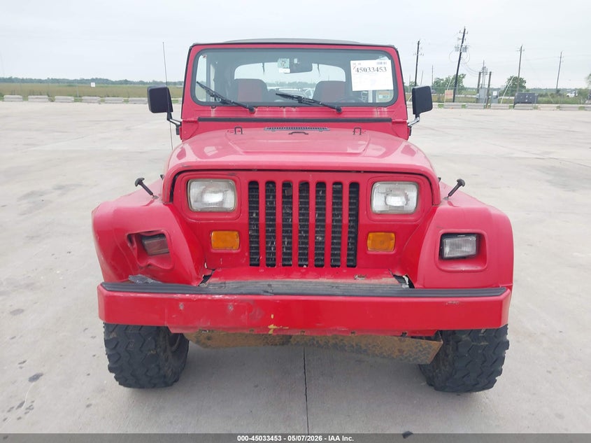 1991 Jeep Wrangler / Yj Renegade VIN: 2J4FY69S9MJ131412 Lot: 45033453