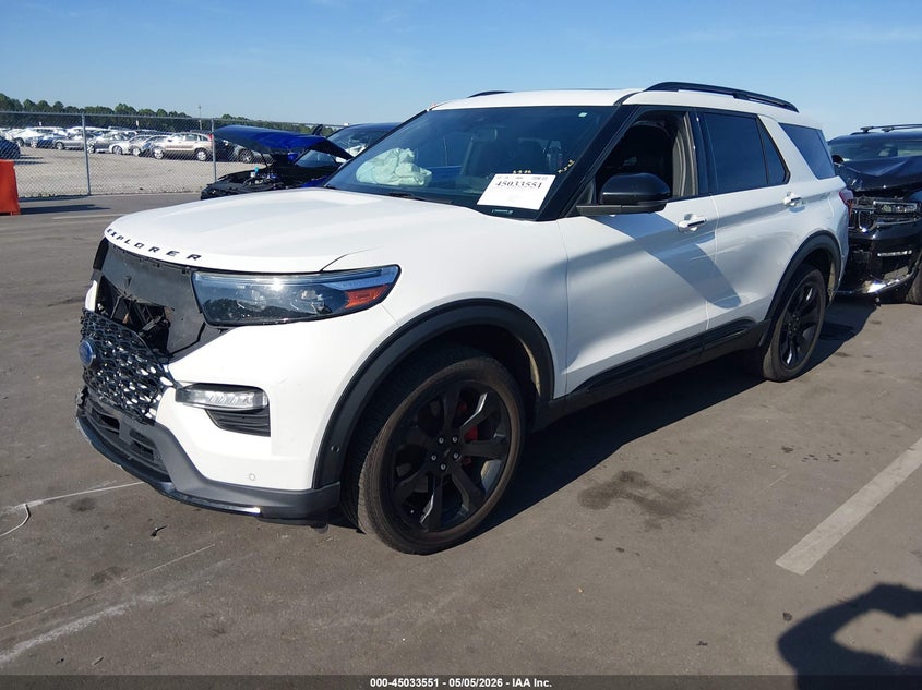 Vin: 1fm5k8gc6lga89496, lot: 45531068, ford explorer st 20202