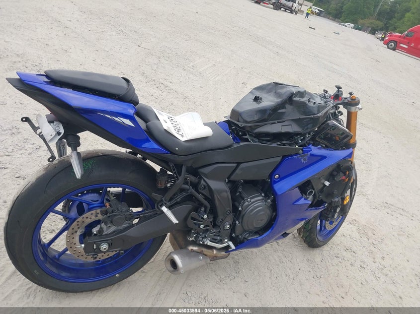 2026 Yamaha Yzfr7 VIN: JYARM60E7TA001554 Lot: 45033594