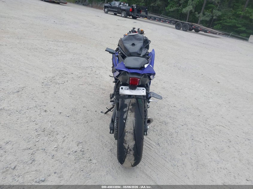 2026 Yamaha Yzfr7 VIN: JYARM60E7TA001554 Lot: 45033594