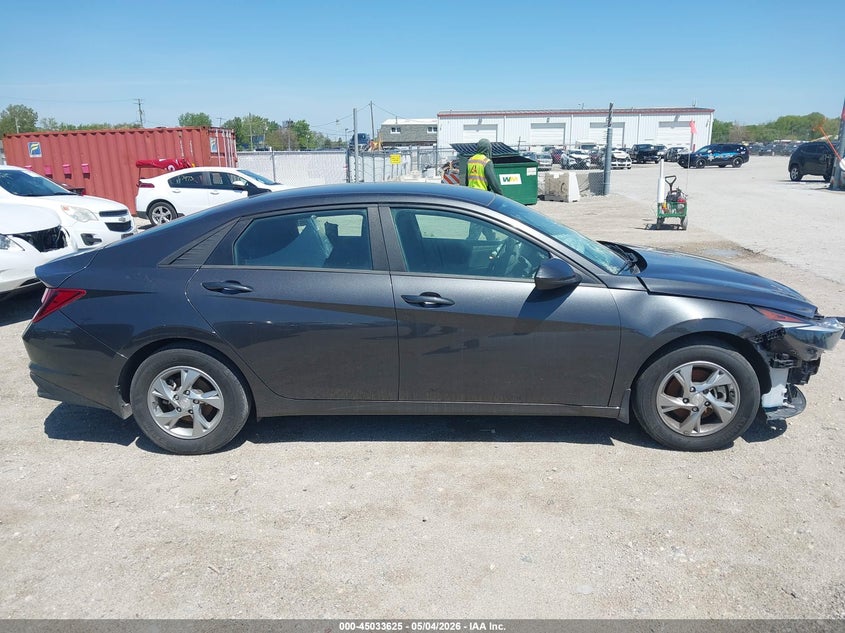 VIN 5NPLL4AG7NH062352 2022 HYUNDAI ELANTRA SE