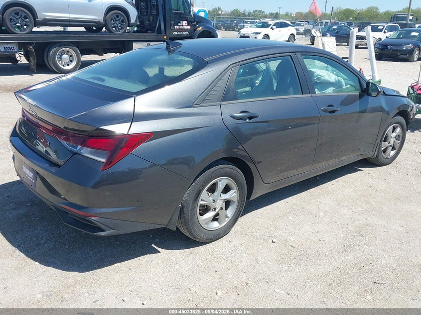 VIN 5NPLL4AG7NH062352 2022 HYUNDAI ELANTRA SE