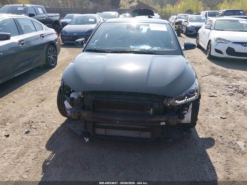 2022 Hyundai Veloster N VIN: KMHT36AH5NU014855 Lot: 45033637