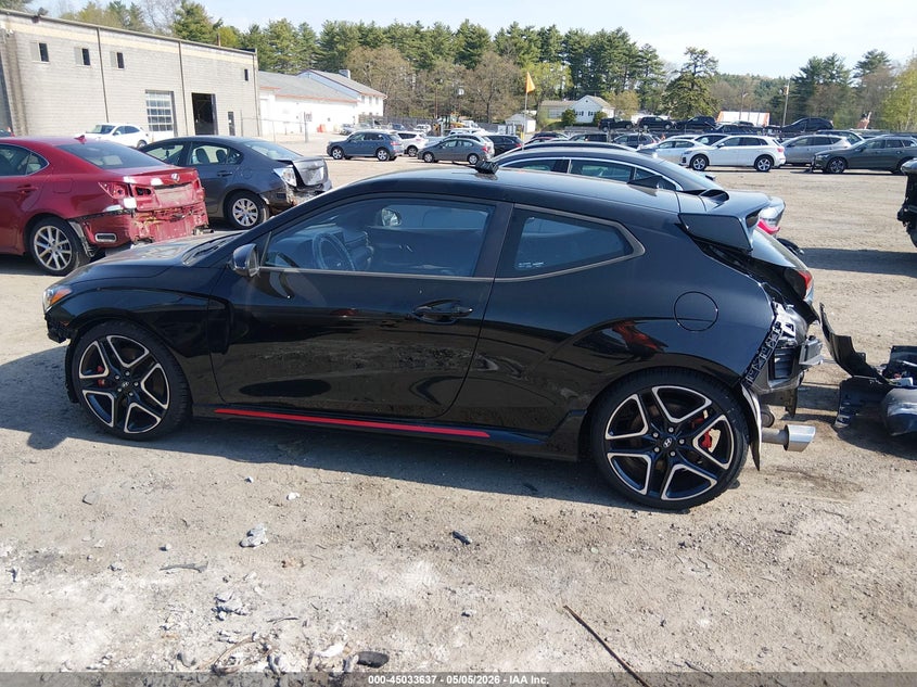 2022 Hyundai Veloster N VIN: KMHT36AH5NU014855 Lot: 45033637