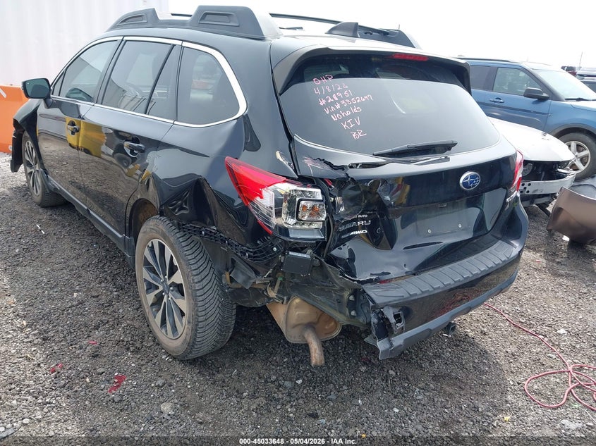 2016 SUBARU OUTBACK auction photo 6