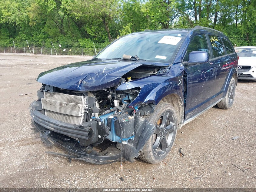 Vin: 3c4pdcgg7jt491341, lot: 45531174, dodge journey crossroad 20182