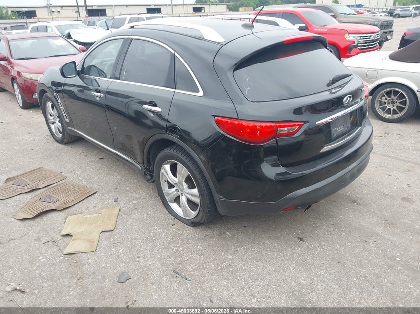 Vin: jn8as1mu5bm710870, lot: 45531209, infiniti fx35 20113