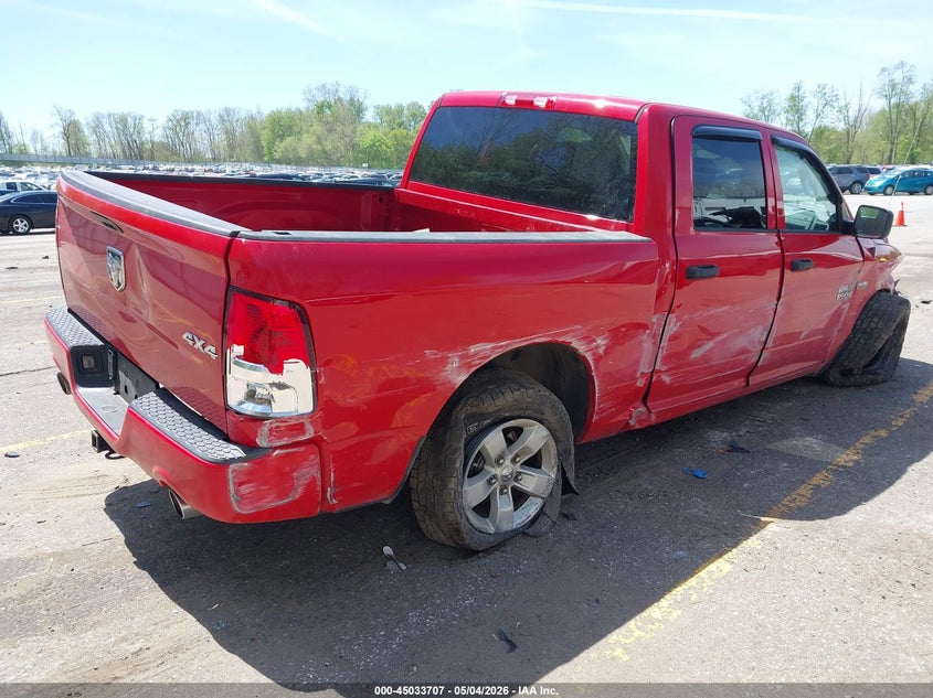 Vin: 3c6rr7kt5gg345230, lot: 45531224, ram 1500 express 20164