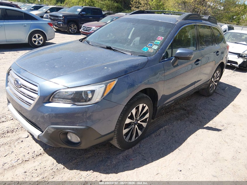 Vin: 4s4bsbjc2f3288422, lot: 45531249, subaru outback 2.5i limited 20152
