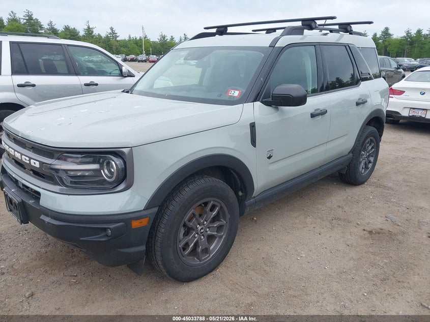 2021 FORD BRONCO SPORT auction photo 2