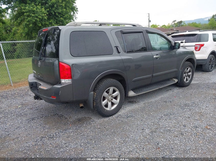 Vin: 5n1aa0nc8bn606720, lot: 45531351, nissan armada sv 20114