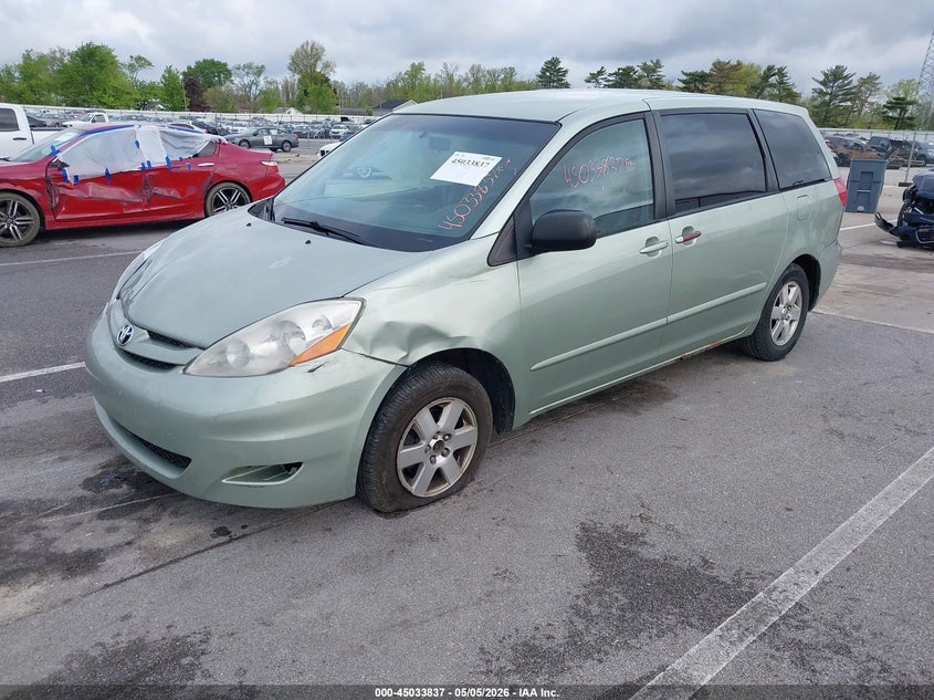 2009 Toyota Sienna Ce 5TDZK23C99S285729 photo 1