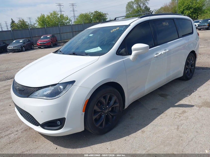 Vin: 2c4rc1bg1kr567258, lot: 45531385, chrysler pacifica touring l 20192