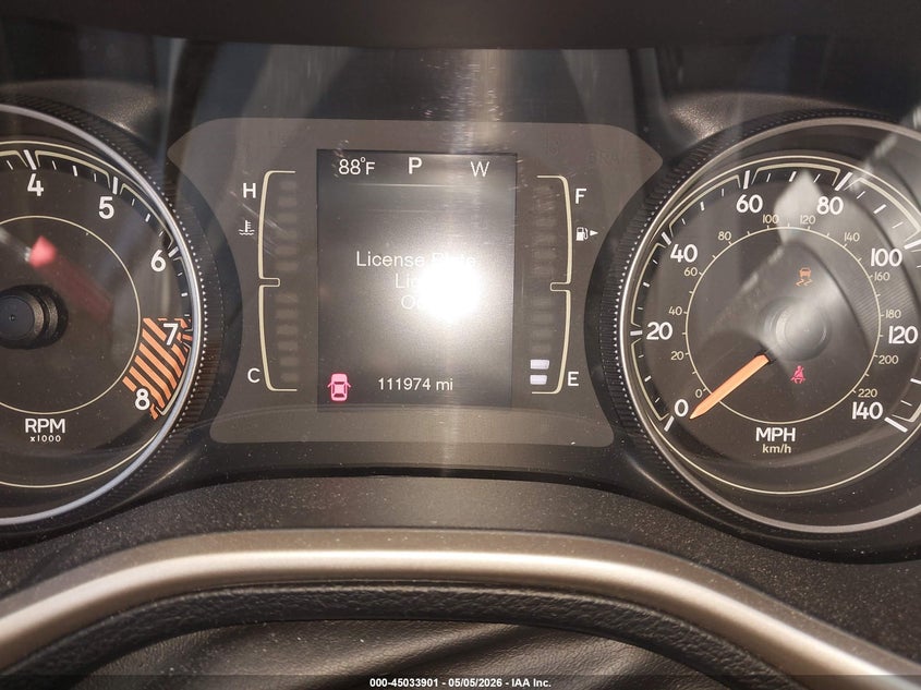 2015 JEEP CHEROKEE auction photo 7